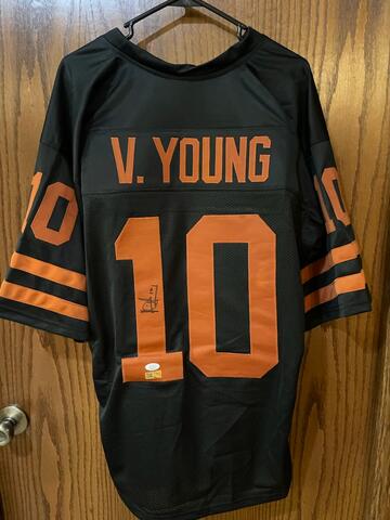 Vince Young Texas Longorns Black Autograph 🖊