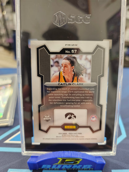 2024-25 Caitlin Clark Purple Wave Prizm RC 💎