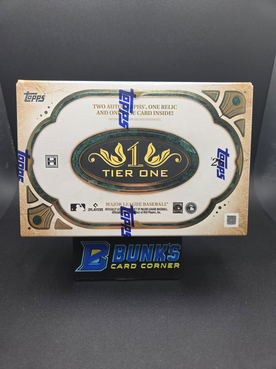 2026 Topps Tier One Hobby Box