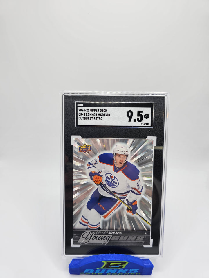 2024-25 Connor McDavid Outburst Retro SGC 9.5 💥 💥