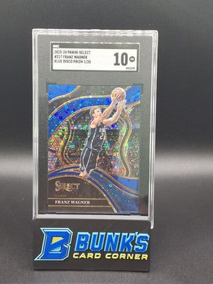 2023 Franz Wagner Blue Disco Prizm SGC 10