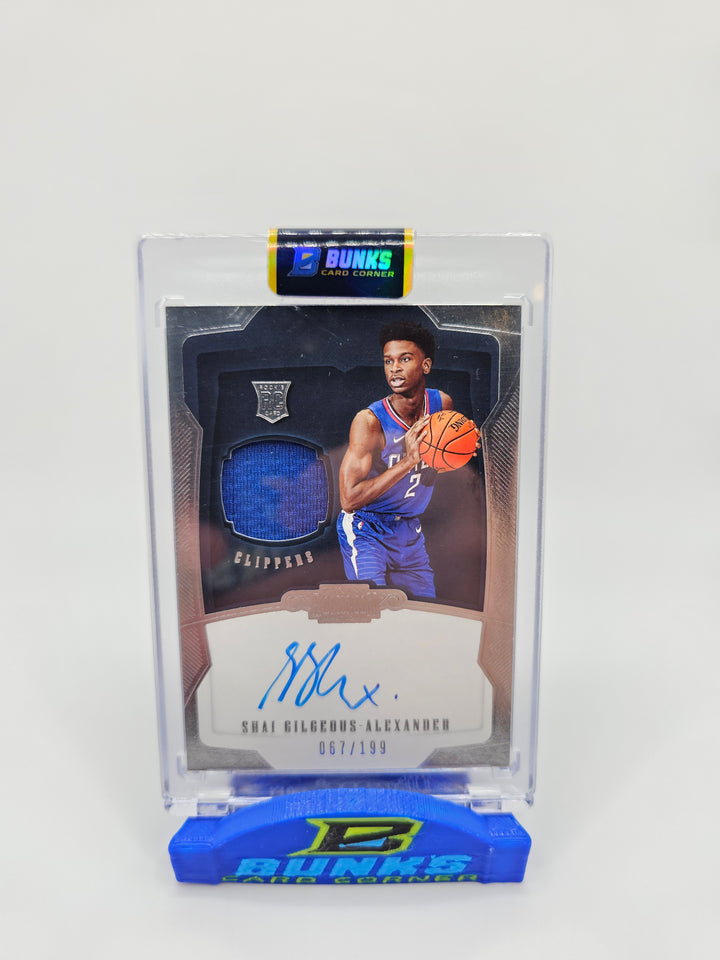 2018 Shai Gilgeous-Alexander Dominion Basketball RPA 🔥