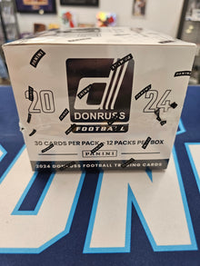 2024 Panini Donruss Football Bulk Pack - 12 Packs per box, 30 cards per pack.  Unopened.