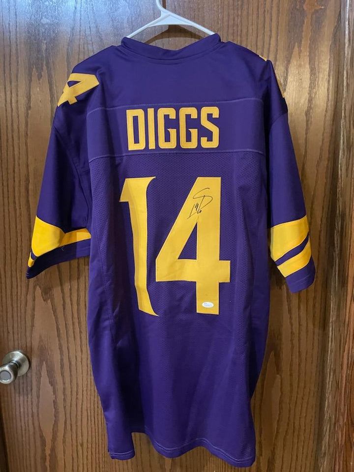 Stefon Diggs Autographed Minnesota Vikings Color Rush