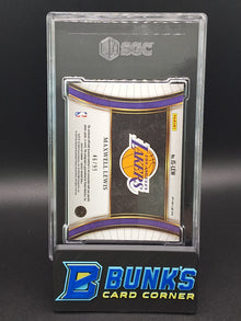 2023 Maxwell Lewis Jumbo Swatch Autographed SGC 10 (Box 24)