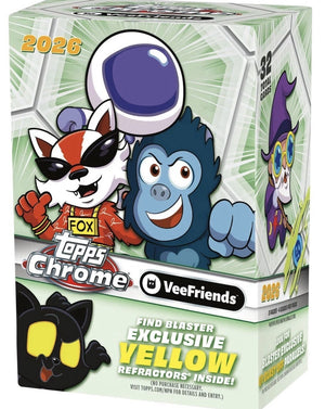 2026 TOPPS Chrome Veefriends Blaster Box - PRESALE (6/10/26 Release)