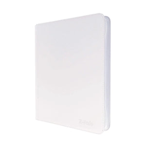 Z-Folio 9-Pocket Toploader Binder - White