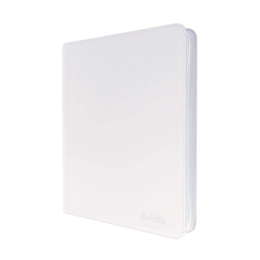 Z-Folio 9-Pocket Toploader Binder - White
